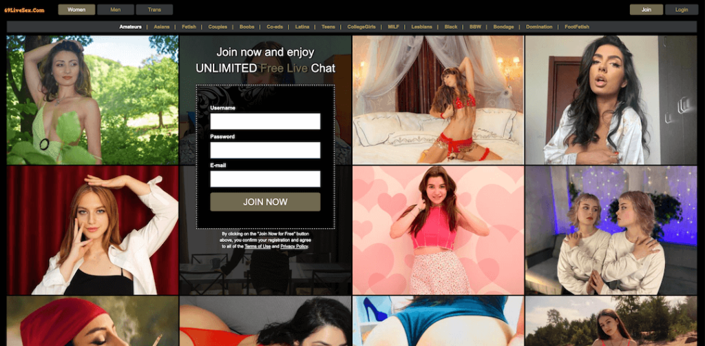 69 Livesex Cam Models